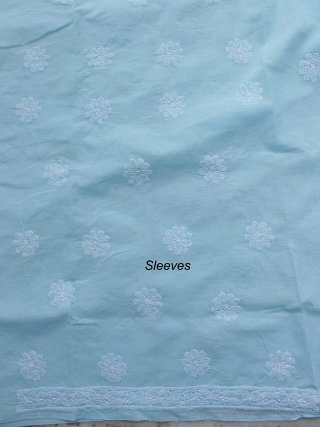 Pale-Blue-jaal-chikankari-cotton-salwar-suit at Shilphaat.com