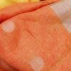 Rust-Orange-Silver-zari-pure-linen-sari