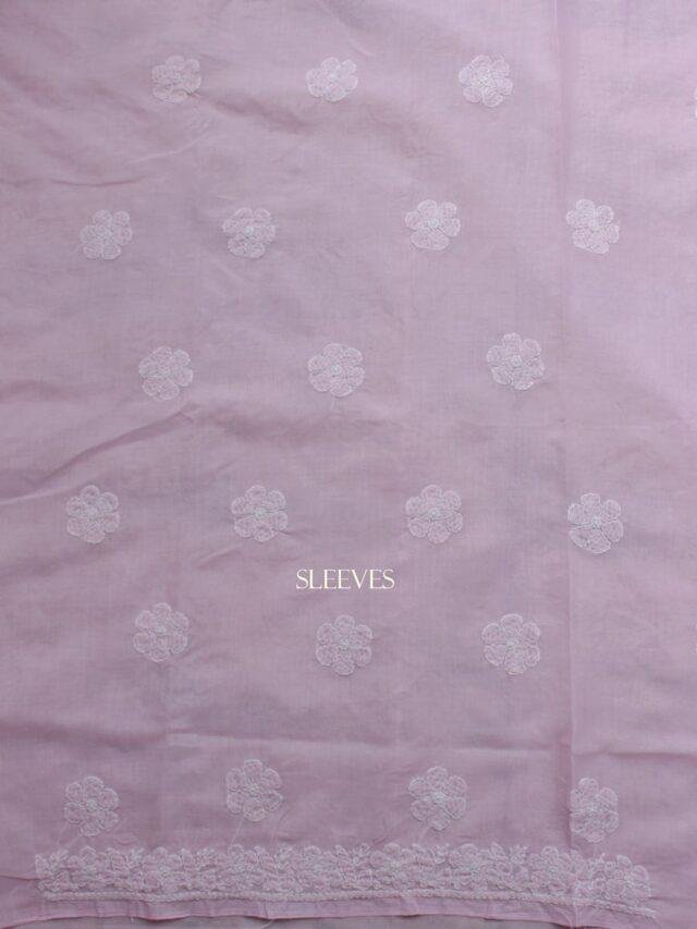 Baby-Pink-jaal-chikankari-cotton-salwar-suit at Shilphaat.com