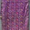 Brinjal-Purple-handwoven-patan-patola-silk-dupatta at Shilphaat.com