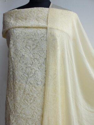 Butter-Yellow-jaal-chikankari-cotton-3pc-ladies-suit
