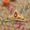 Golden-Mauri-mukut-for-Indian-wedding at Shilphaat.com