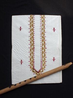Off-White-mens-silk-kurta-fabric at Shilphaat.com