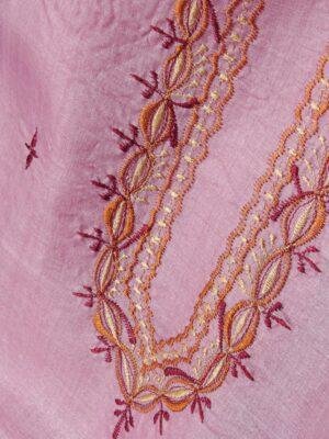 Soft-Pink-gents-tussar-silk-kuta-fabric at Shilphaat.com