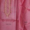 Flamingo-Pink-Mens-pure-silk-kurta-fabric at shilphaat.com