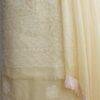 Pale-Yellow-chikankari-cotton-3pc-lucknowi-suit at shilphaat.com