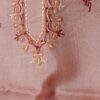 Peach-gents-tussar-silk-kuta-fabric at Shilphaat.com