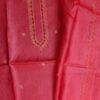 Sindur-Red-Mens-pure-silk-kurta-fabric at Shilphaat.com