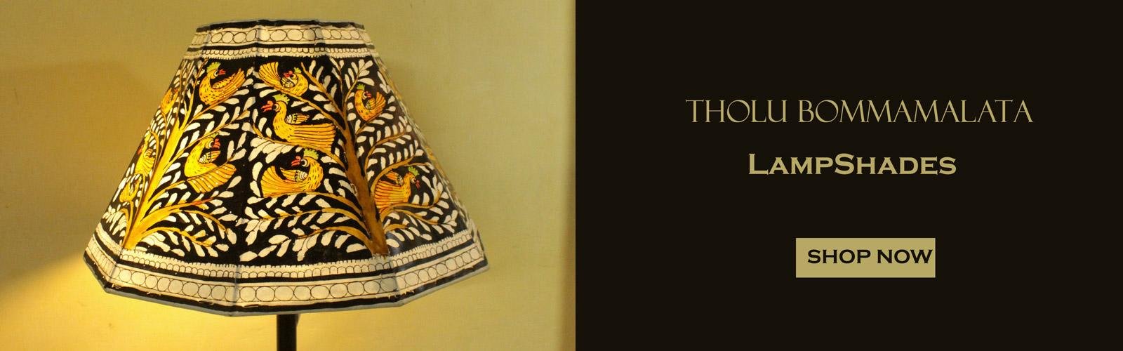 Tholu-Bommalata-Lampshades at Shilphaat.com