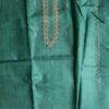 Forest-Green-Mens-pure-silk-kurta-fabric at Shilphaat.com