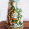 Green,-Yellow-and-White-tholu-bommalata-pendant-lamp at Shilphaat.com