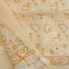 Beige-yellow-chikankari-cotton-lucknowi-suit at Shilphaat.com