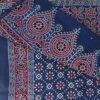 Indigo-ar-Red-Ajrakh-block-printed-cotton-stole at shilphaat.com