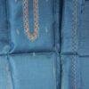 Metal-Blue-Mens-pure-silk-kurta-fabric at Shilphaat.com