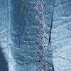 Metal-Blue-gents-silk-kurta-fabric at Shilphaat.com
