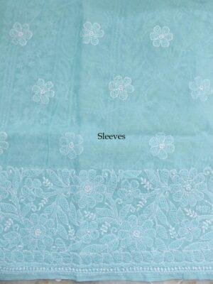 Sea-Blue-chikankri-embroidered-ladies-kurta