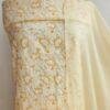 Yellow-chikankari-cotton-3pc-ladies-suit at Shilphaat.com