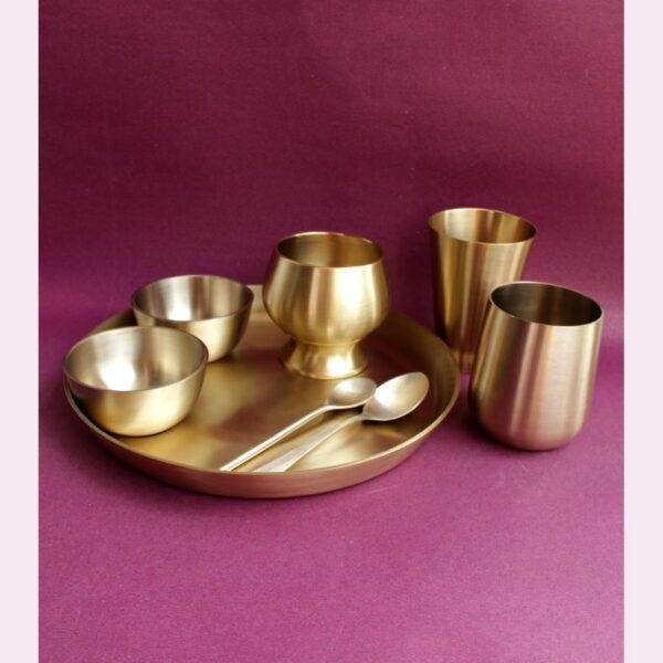 Aug-25-Handcrafted-Brass-Dinnerware