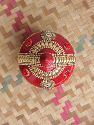 Roses-Kundan-and-Beads-small-medium-wooden-Sindhora