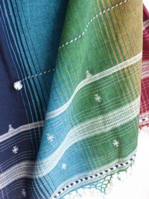 Kala-cotton-rainbow-bhujodi-dupatta-shawl