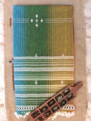 Multicolour-Kala-cotton-Bhujodi-dupatta at Shilphaat.com