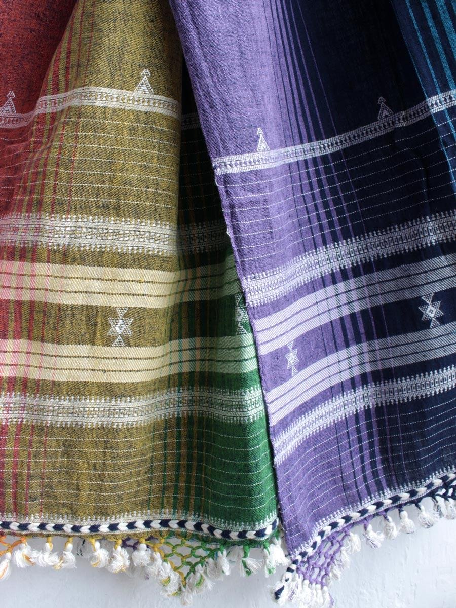 Rainbow-authenic-Kala-cotton-Bhujodi-Dupatta Rainbow-authenic-Kala-cotton-Bhujodi-Dupatta