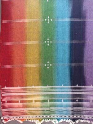 multicolour-pure kala cotton bhujodi-dupatta
