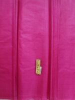 Berry-Pink paper Tussar Silk Fabric
