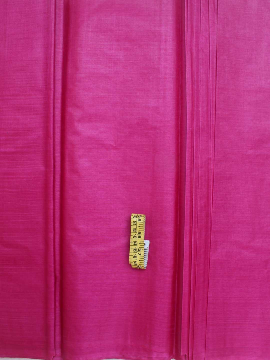 Berry-Pink-Bhagalpuri-paper-tussar-silk-Fabric.jpg Berry-Pink paper Tussar Silk Fabric - Image 1