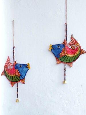 Big-Fish-tholu-Bommalata-Door-hanging-pair