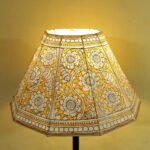 Big Yellow Tholu Bommalata Lampshade