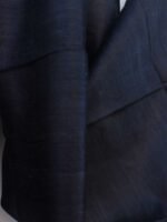 Black Dupion Silk Dupatta - Image 3