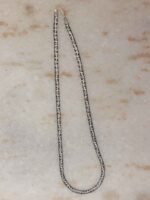 Black enamelled Silver Necklace - Image 3
