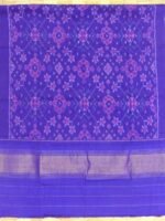 Blue Patan Patola Woolen Shawl - Image 2
