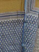 Heena-Green Bagru-Printed Kota-doria Saree - Image 2