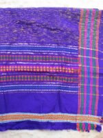 Blue and Golden Limbdi woolen Shawl - Image 2
