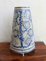 Blue and White Tholu Bommalata Long Table lamp - Image 2