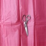 Blush-Pink paper tussar silk Fabric