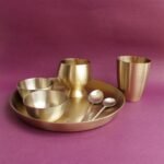 Traditional Brass Dinnerware set of 7