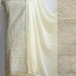 Butter yellow Chikankari Cotton 3pc Ladies suit