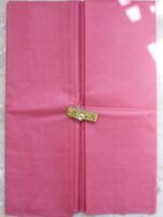 China-Pink Paper Tussar Silk Fabric