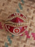 Crystals and Beads small wooden Sindur-Box - Image 3