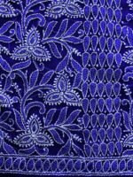 Dark-Blue Chikankari georgette Ladies Kurta - Image 3