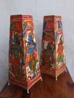 Dashavtar Tholu Bommalata Long Table Lamp - Image 3