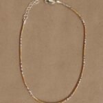 Dual tone pure silver Bracelet