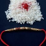 Elegant Crystal Rakhi