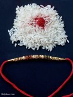 Elegant Crystal Rakhi
