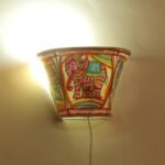 Elephants, Tholu Bommalata small wall-lamp