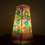 Elephants, Tholu Bommalata Table lamp