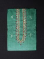 Forest Green Silk Kurta Fabric for Men